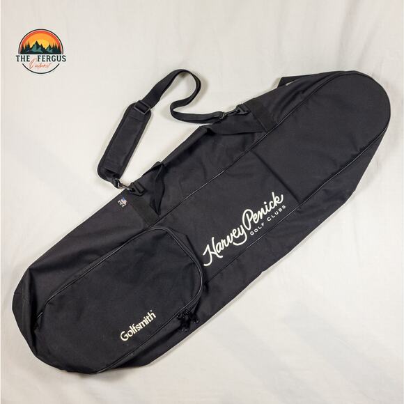 Harvey Penick Club Golfsmith Zip Ballistic Travel AIRPORT BAG COVER PROTECTION - Picture 1 of 16